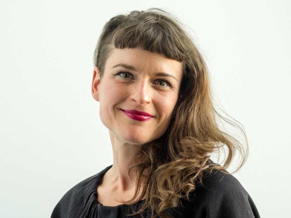 Head shot of young woman