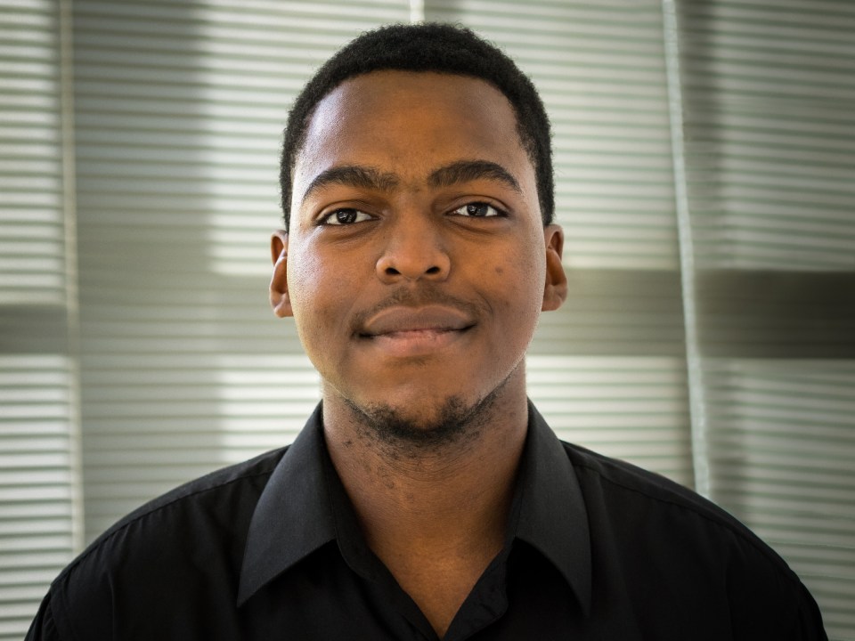 Headshot of young man